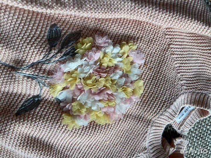 Кофточка на девочку пуловер