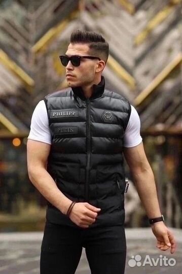 Жилетка мужская philipp plein