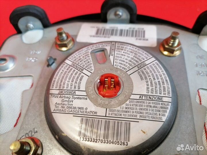 Airbag на руль Toyota Corolla ZZE121L 3ZZ-FE 2003