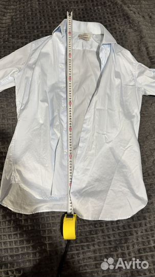 Рубашка albione голубая