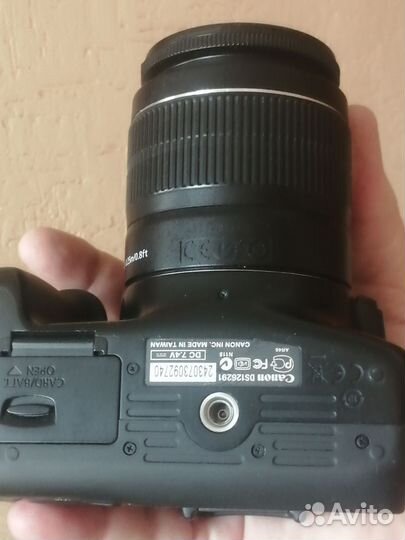 Зеркальный фотоаппарат canon eos 1100d