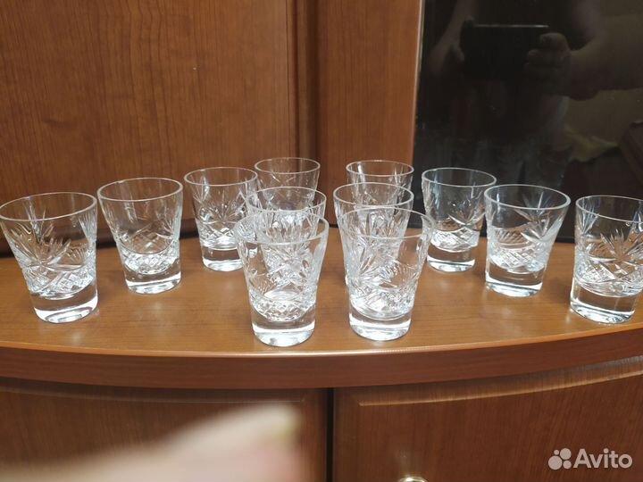 Хрустальные стопки