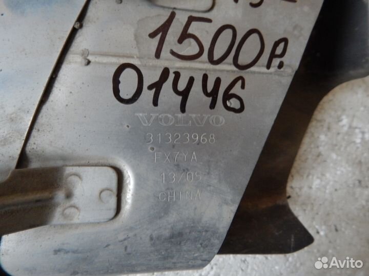 Накладка Насадка глушителя левая Volvo XC60 Вольво