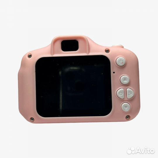 Детский фотоаппарат-камера X2 розовая