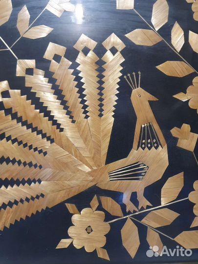 Панно из соломки