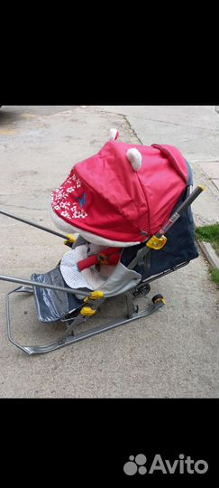 Коляска санки