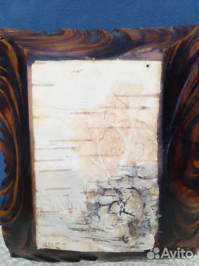 Панно из дерева