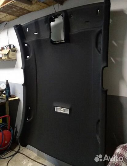 Перетяжка потолка автомобиля