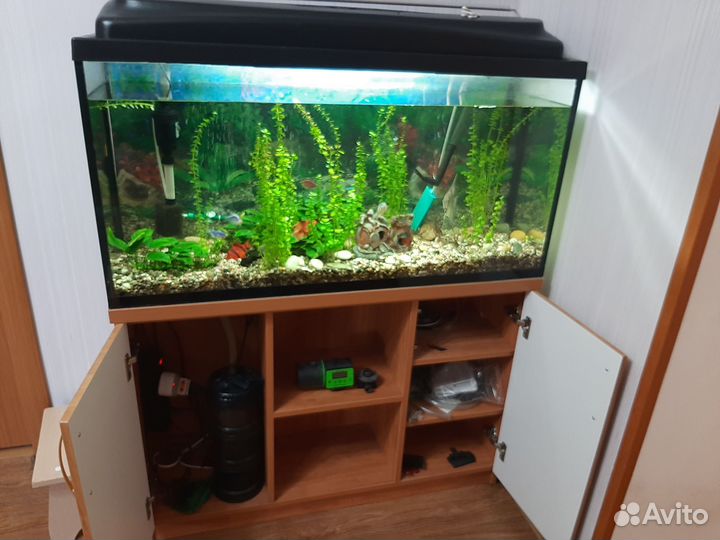 Аквариум с тумбой 150 литров