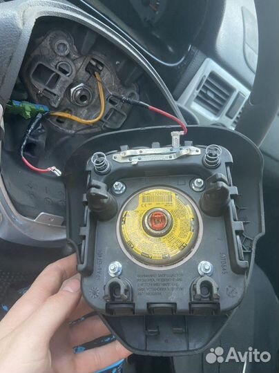 Руль priora 2 с подушкой