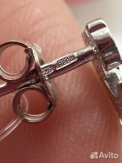 Серьги-пусеты сер Tous