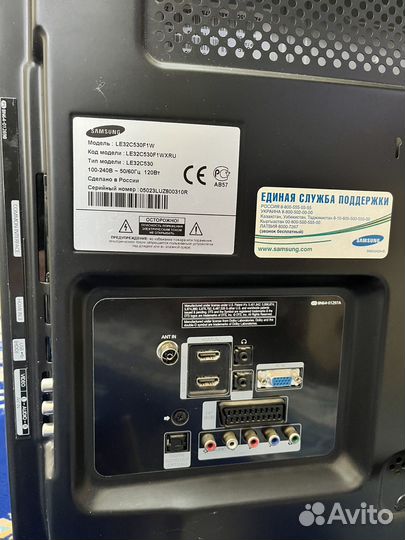 Телевизор Samsung и Sony