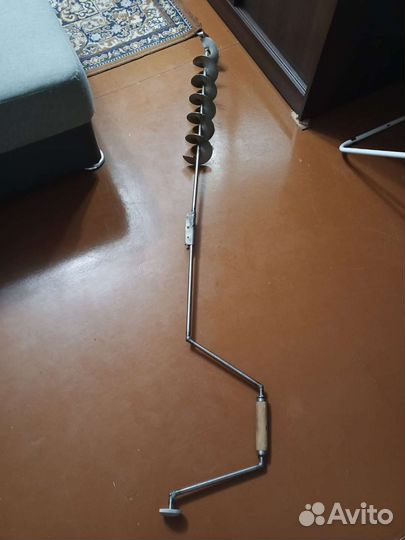 Ледобур титановый