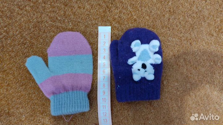 Варежки непромокаемые зимние/краги