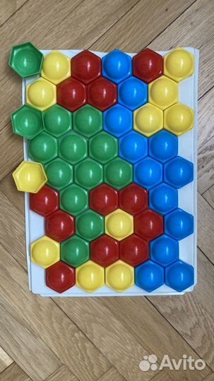 Мозаика крупная 44 мм для детей от 1 года