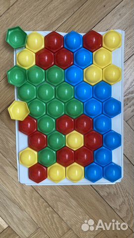 Мозаика крупная 44 мм для детей от 1 года