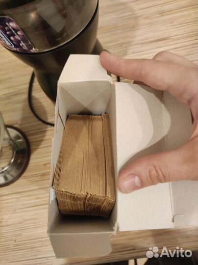 Кофемолка и фильтры для кофе