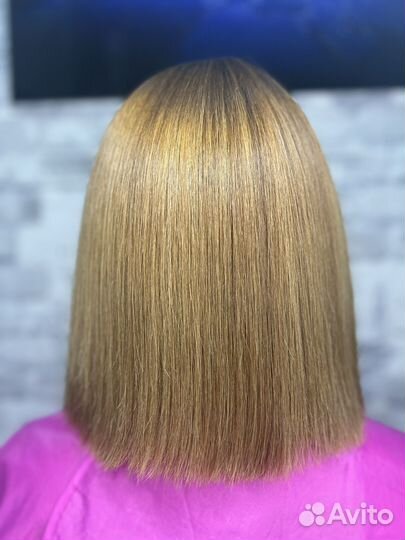 Кератиновое выпрямление волос на дому