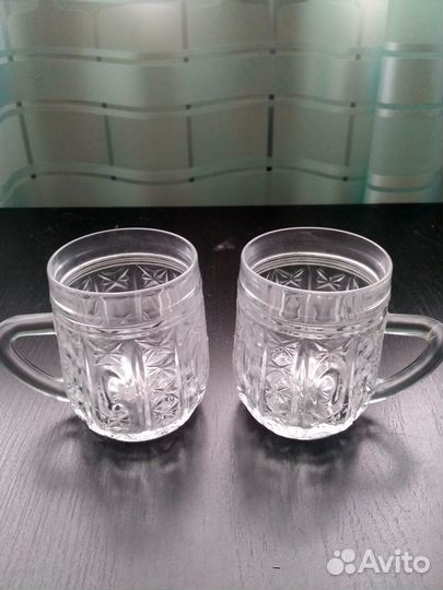 Хрустальные кружки 150мл