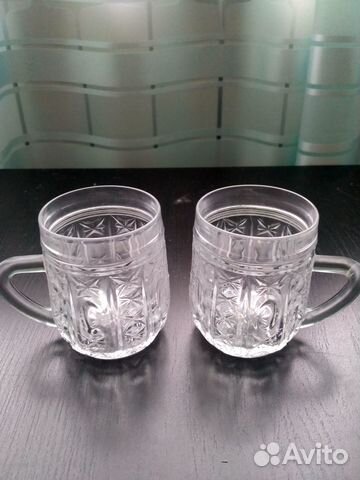 Хрустальные кружки 150мл