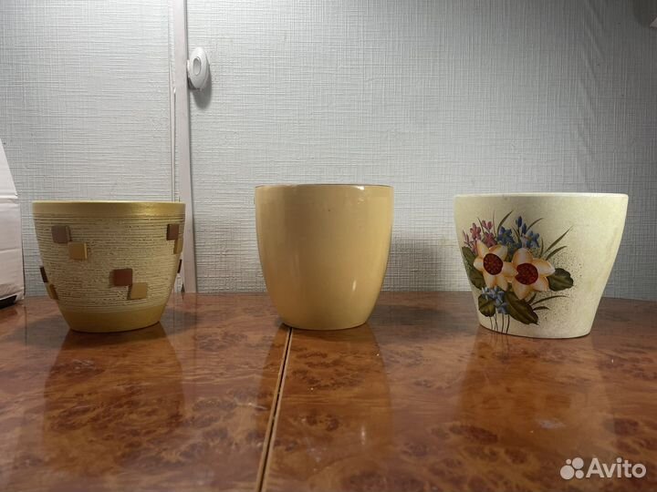 Керамические горшки