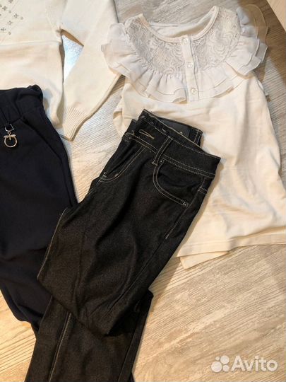 Пакет вещей на девочку 140 см