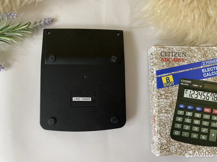 Калькулятор Citizen SDC-805II 8-разрядный