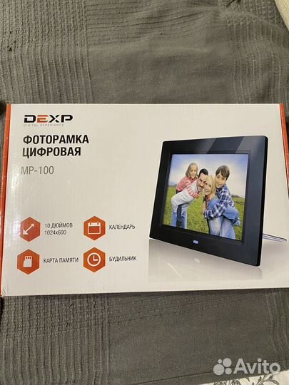 Цифровая фоторамка dexp