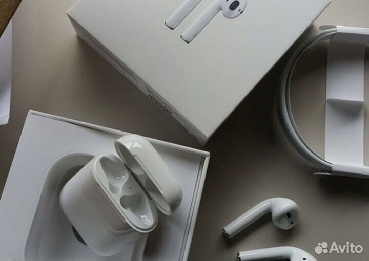 Airpods 2 premium (Гарантия + Чехол )