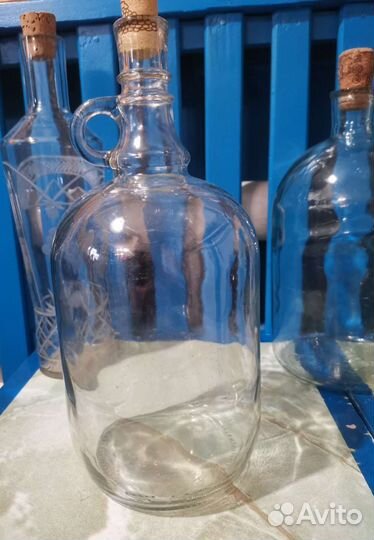 Бутылки для интерьера