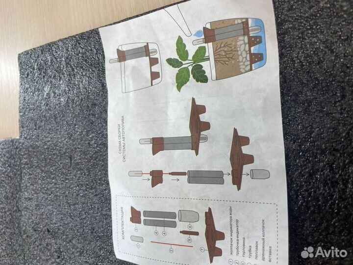 Горшок InGreen с автополивом Munchen круглый, 9л