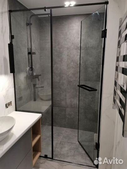 Душевые стеклянные ограждения на заказ с гарантией