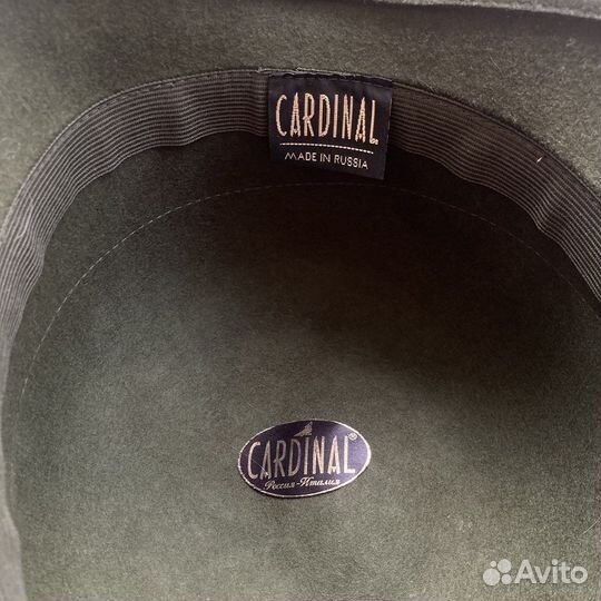Шляпа котелок женская Cardinal Кардинал