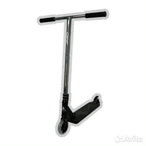 Самокат dirk черный/хром 110 mm AL HIC 3,6 кг