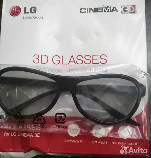 Очки 3D очки lg