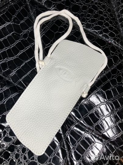 Чехол для очков кожа