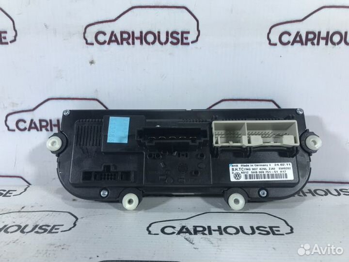 Блок управления климат-контролем Volkswagen Golf 6