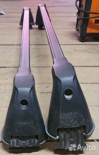 Поперечины на рейлинги nissan