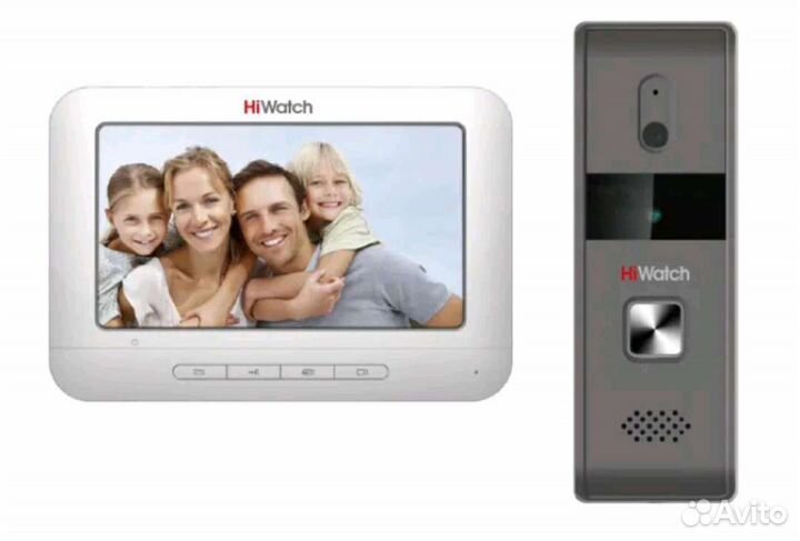 DS-D100KF, Комплект аналогового видеодомофона