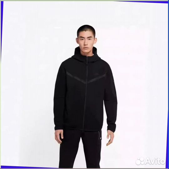 Зип худи Nike Tech Fleece (Art: 58280)