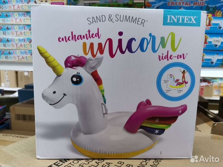 57561 Надувной матрас-плот для плавания 