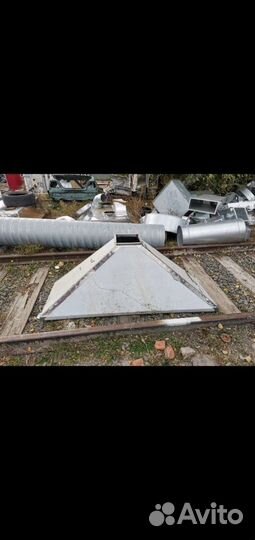 Зонт вытяжной из нержавеющей стали(в плёнке)