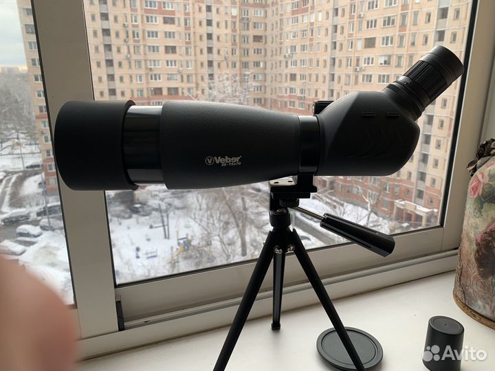 Зрительная труба veber 25-75*70
