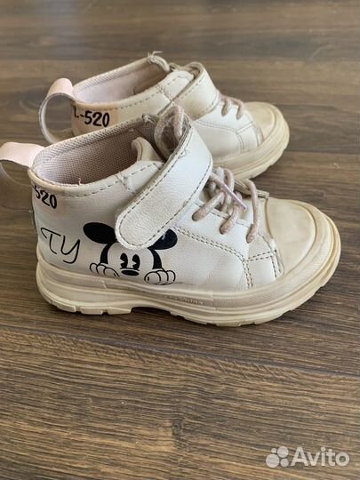 Ботинки zara disney