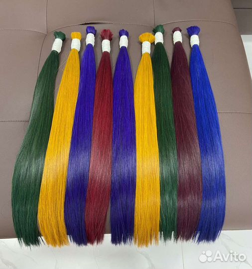 Волосы для наращивания 55 см