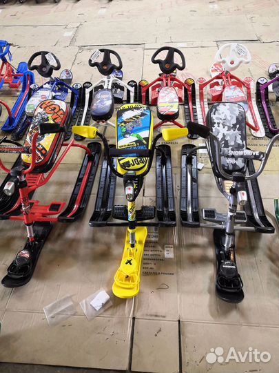 Снегокат nika snowdrive 8 цветов