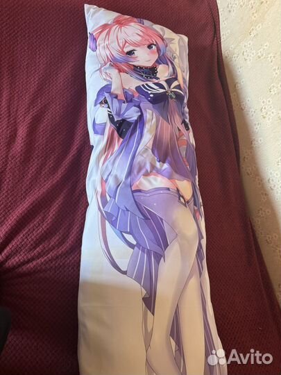 Подушка обнимашка Дакимакура аниме Кокоми