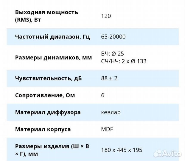 Акустические колонки