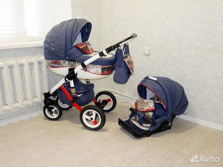 Коляска Adamex Barletta 2 в 1