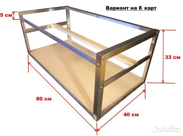 Как сделать каркас фермы для майнинга: размеры и чертежи